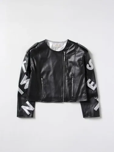 Giacca di pelle Twinset con big logo (57690855) Giacca di pelle Twinset con big logo (57690855)