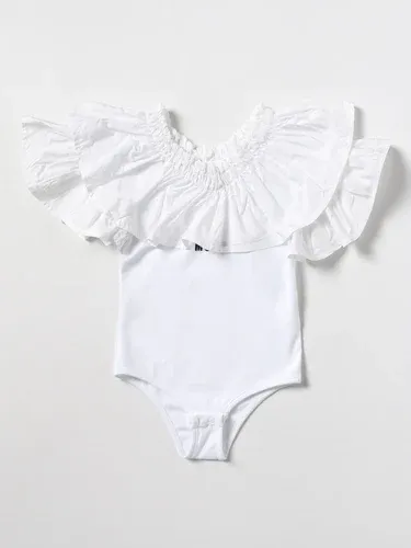 Top MSGM KIDS Bambino colore Bianco (57660140)