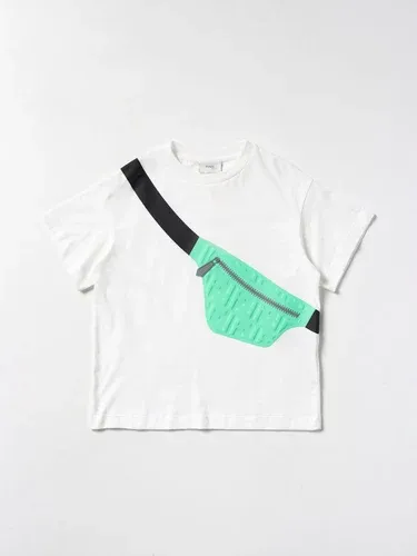 T-shirt Fendi con stampa marsupio FF (57660224)