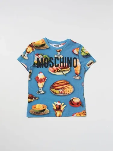 T-shirt Moschino Kid con stampe grafiche all over (57660704)