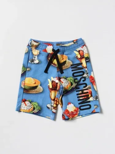 Pantaloncino MOSCHINO KID Bambino colore Azzurro (57660756)
