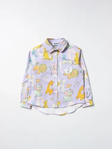 Camicia MOSCHINO KID Bambino colore Lilla (57660776)