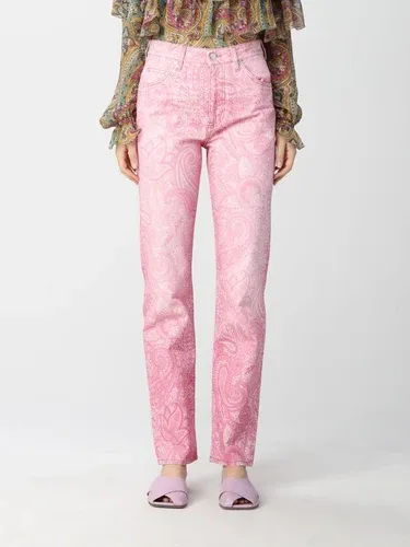 Jeans Paisley Etro in denim washed (57660901)