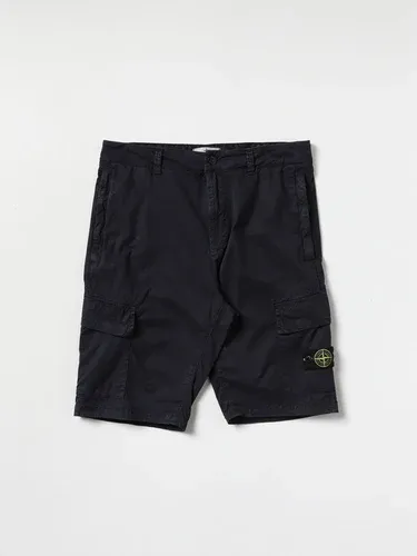Pantaloncino STONE ISLAND JUNIOR Bambino colore Blue Navy (57661384) Pantaloncino STONE ISLAND JUNIOR Bambino colore Blue Navy (57661384)