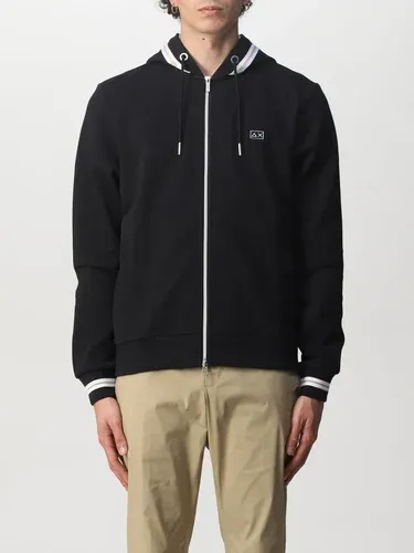 Felpa Sun 68 in cotone con logo ricamato (57661454)
