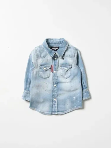 Camicia DSQUARED2 JUNIOR Bambino colore Denim (57661456) Camicia DSQUARED2 JUNIOR Bambino colore Denim (57661456)