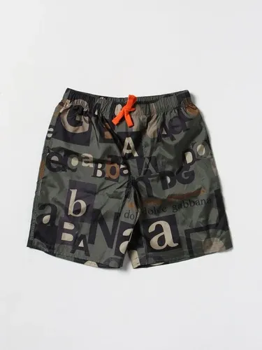 Costume a boxer Dolce & Gabbana con logo all over (57661005)