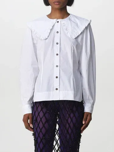 Camicia Ganni in cotone organico (57690615)