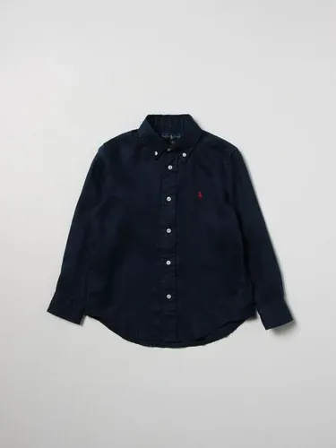 Camicia POLO RALPH LAUREN Bambino colore Blue Navy (57690660)