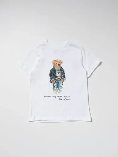 T-shirt Polo Ralph Lauren in cotone con stampa orso (57690648) T-shirt Polo Ralph Lauren in cotone con stampa orso (57690648)