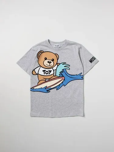 T-shirt Moschino Kid con stampa Teddy (57690665)