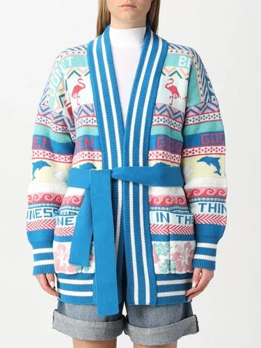 Cardigan GOLDEN GOOSE Donna colore Azzurro (57690867) Cardigan GOLDEN GOOSE Donna colore Azzurro (57690867)