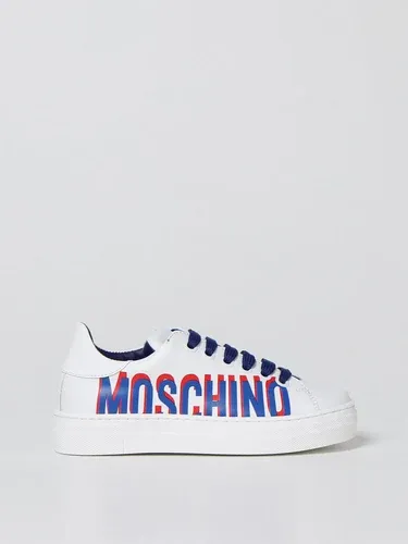 Sneakers Moschino Kid in pelle liscia (57690875)