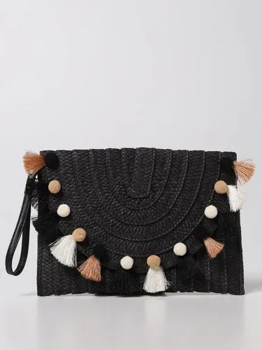Borsa Monnalisa in paglia intrecciata (57690895)