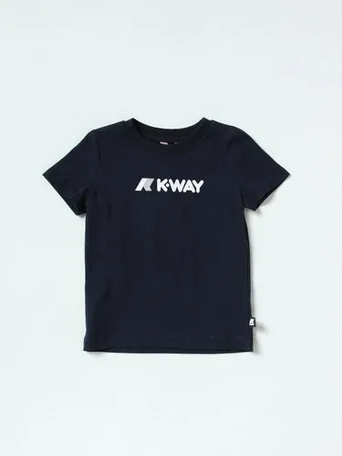 T-shirt basic K-way con logo (57691493)