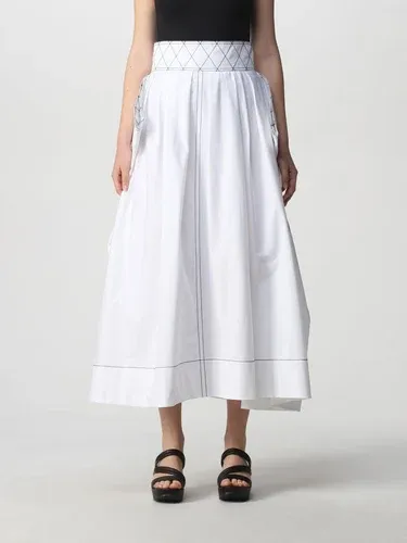 Gonna midi Tory Burch in popeline di cotone (57691591)