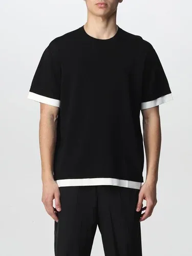 T-shirt Neil Barrett con dettagli a contrasto (57709137)