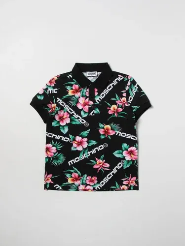 Polo MOSCHINO KID Bambino colore Nero (57709406)