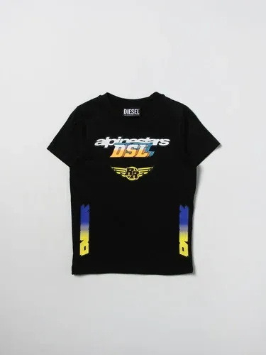 T-shirt Diesel in cotone con logo (57778798)