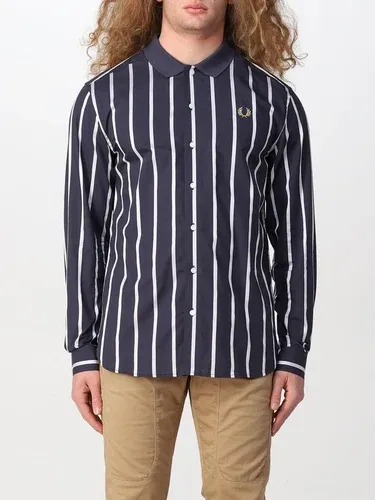 Camicia Fred Perry in popeline di cotone (57778810)