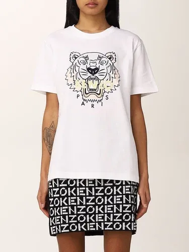 T-shirt Kenzo in cotone con logo Tiger Kenzo Paris (56451367)