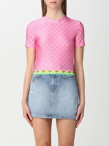 T-shirt Chiara Ferragni con stampa Logomania (57779281)