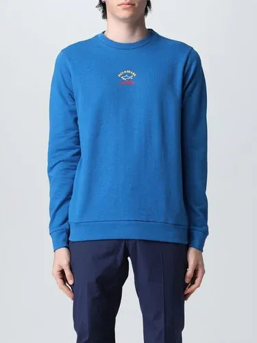 Felpa Paul & Shark in cotone con logo (57779440)