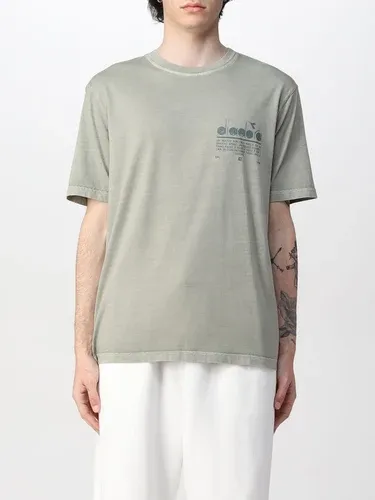 T-shirt Manifesto Palette Diadora Heritage in cotone con logo (57779792)