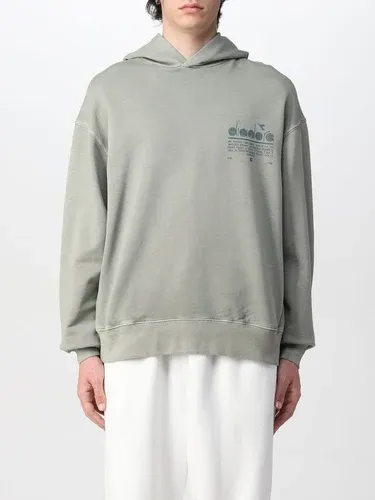 Felpa Diadora Heritage in cotone con logo (57779795) Felpa Diadora Heritage in cotone con logo (57779795)