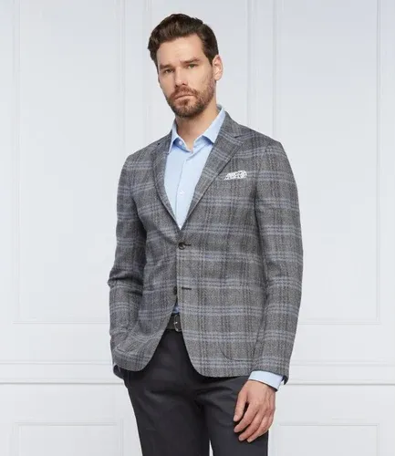 Z Zegna giacca elegante | regular fit | con l'aggiunta di lino (101339081)