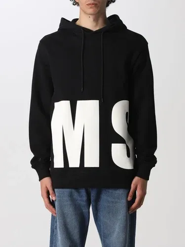 Felpa Msgm in cotone con maxi logo (106328850) Felpa Msgm in cotone con maxi logo (106328850)