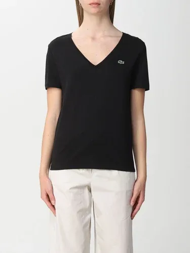 T-shirt Lacoste in cotone con patch (57779881) T-shirt Lacoste in cotone con patch (57779881)