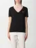 T-shirt Lacoste in cotone con patch (57779881)