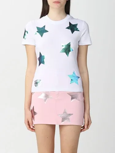 T-shirt Chiara Ferragni in cotone con stelle (57779927) T-shirt Chiara Ferragni in cotone con stelle (57779927)
