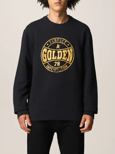 Felpa Golden Goose in cotone con logo a contrasto (51129726)