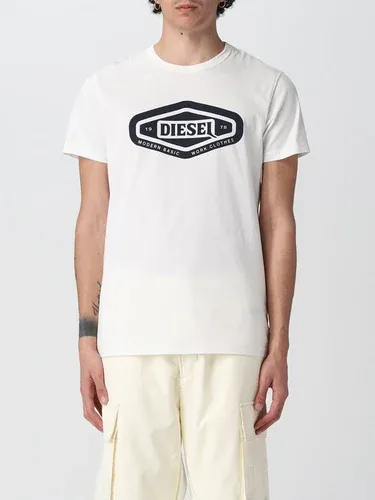T-shirt Diesel in cotone con logo (57791490)