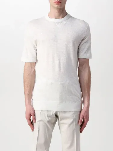 T-shirt Eleventy basic in lino e cotone (57791633) T-shirt Eleventy basic in lino e cotone (57791633)