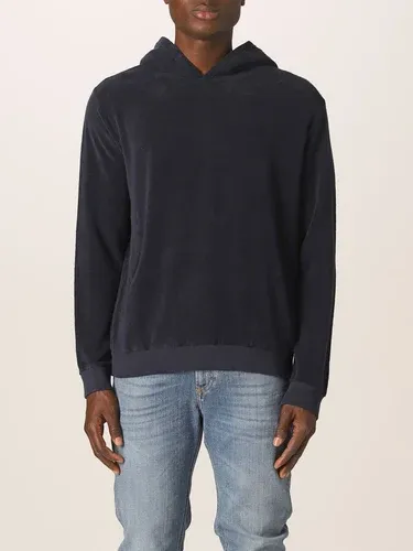 Felpa basic Zanone in cotone (57898740)