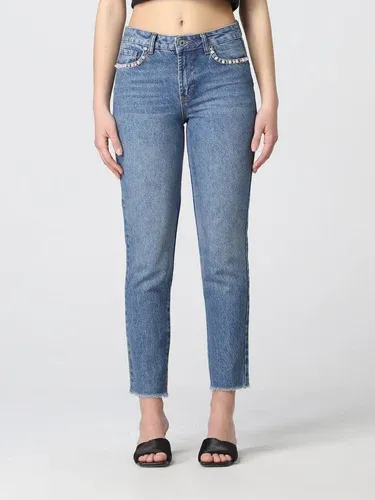 Jeans cropped Liu Jo in denim washed (57792059)