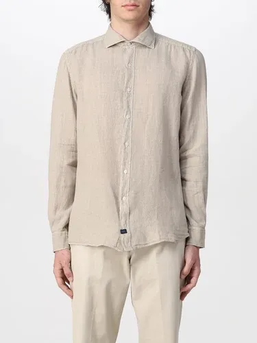 Camicia Fay in lino con logo (57809439) Camicia Fay in lino con logo (57809439)