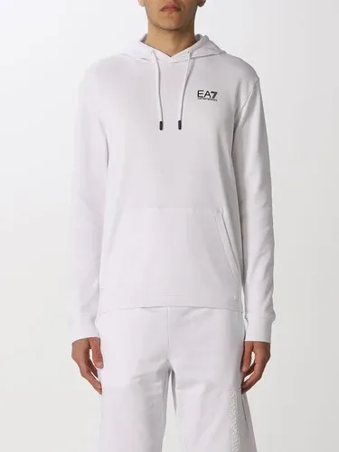 Felpa basic Ea7 con logo stampato (57809758) Felpa basic Ea7 con logo stampato (57809758)