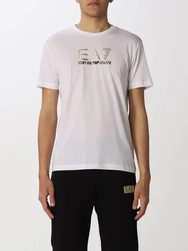 T-shirt Ea7 in cotone con logo (57809773)