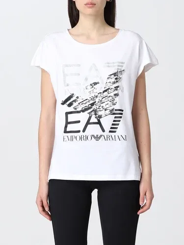T-shirt Ea7 in cotone con logo (105753538)