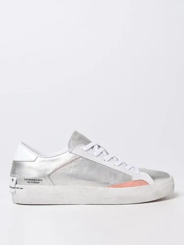 Sneakers Crime London in pelle laminata usured (57832504)