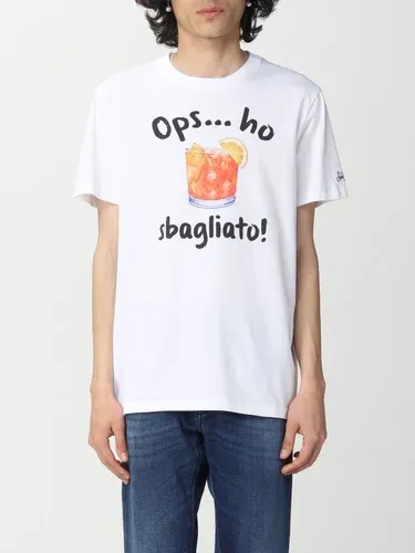 T-shirt Mc2 Saint Barth in cotone con stampa sbagliato (57832800)