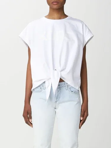T-shirt cropped Michael Michael Kors con logo (57833262)
