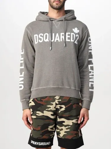 Felpa One Life One Planet Dsquared2 con stampa (57898071)