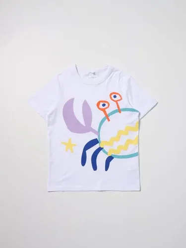 T-shirt Stella McCartney con stampa granchio (57898155)