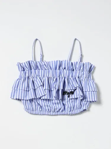 Top MSGM KIDS Bambino colore Azzurro (57898157)