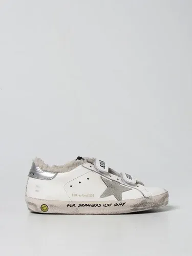 Sneakers Old School Golden Goose in pelle usured (57926503)